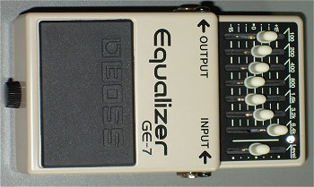 Modified BOSS GE-7 Equalizer