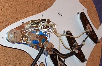custom Strat wiring