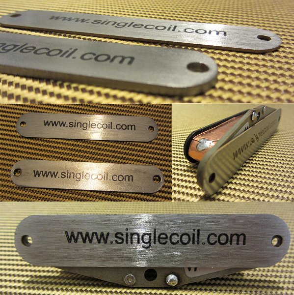 baseplate for singlecoil guitars