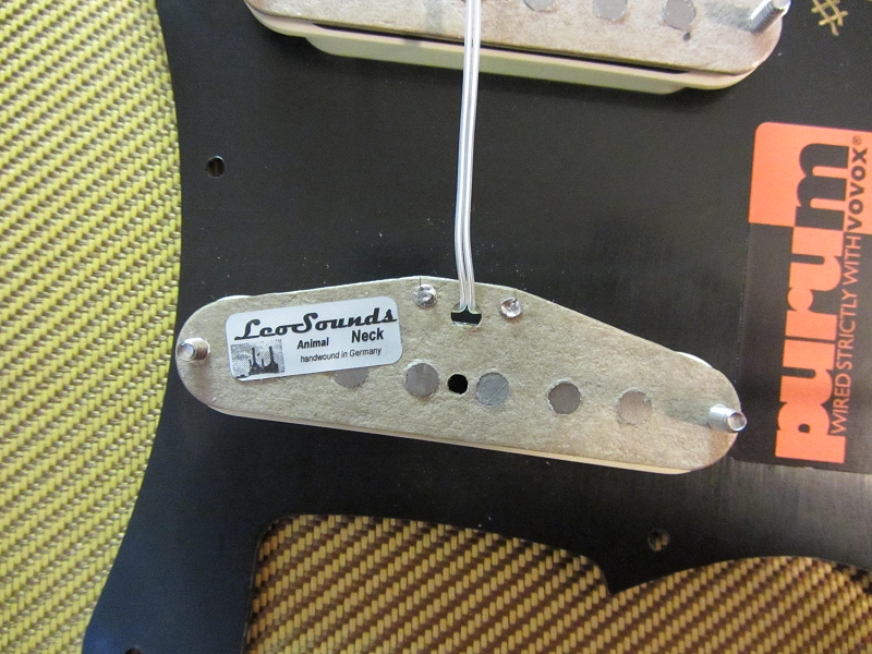 Vovox PURUM wiring on a Strat